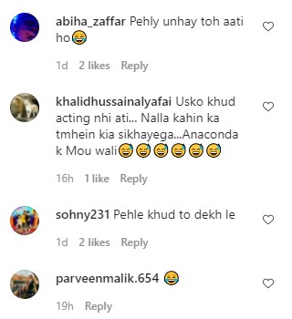 Public's Hilarious Take On Sadaf Kanwal Learning Acting From Shahroz Sabzwari