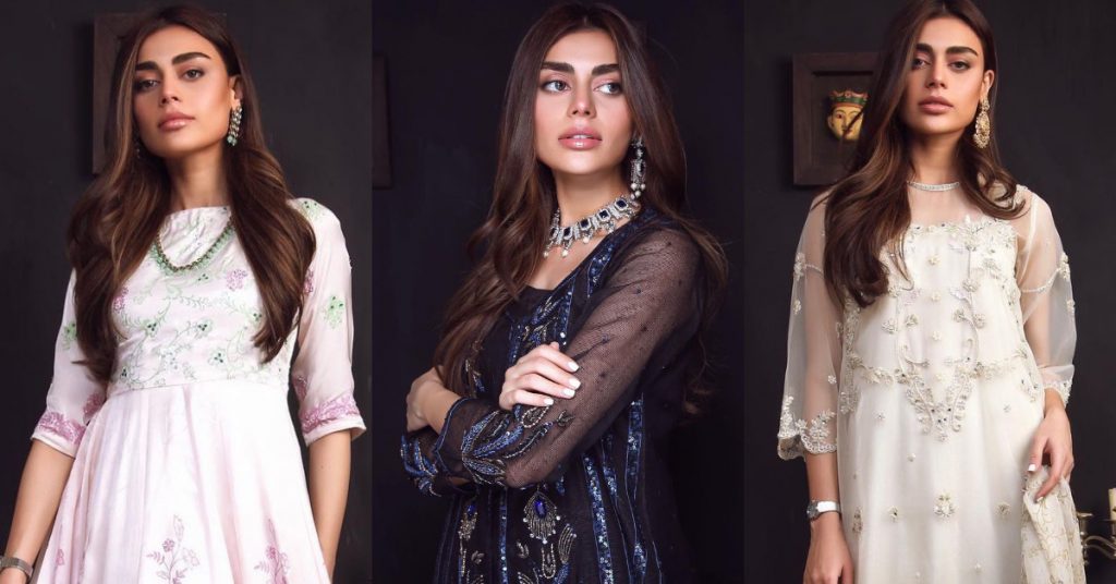 Sadia Aamir Latest Collection Featuring Sadaf Kanwal