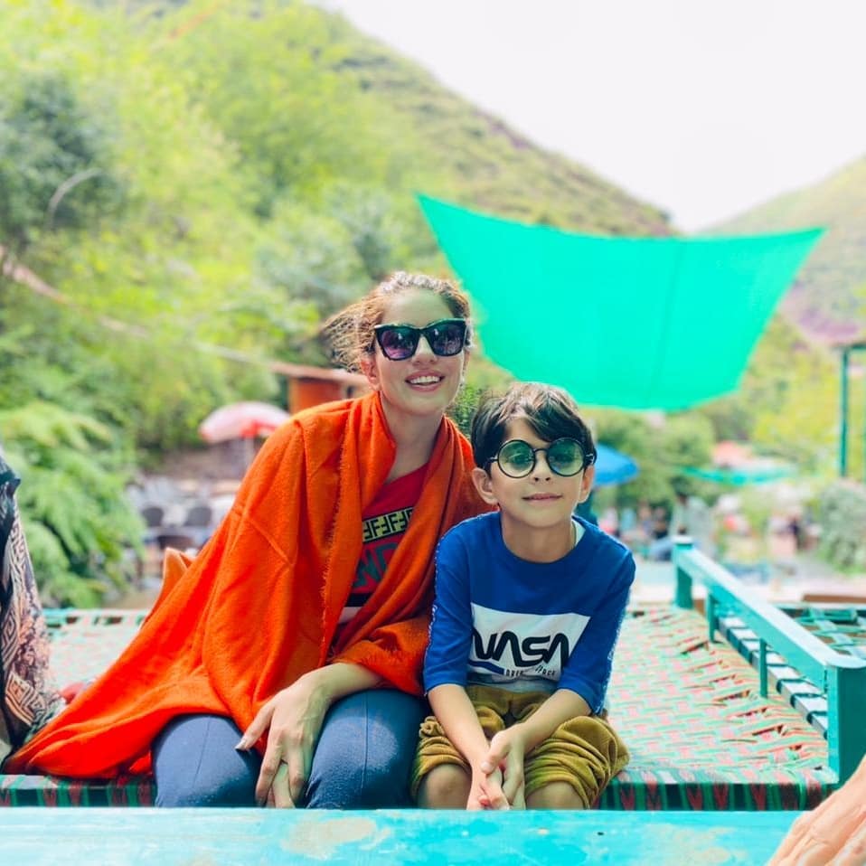 Sadia Faisal And Family Enjoying Vacations In Naran