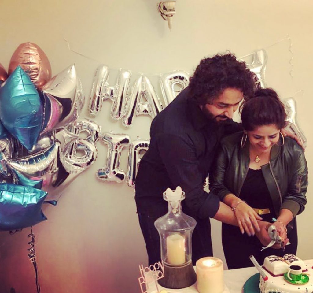 Sadia Jabbar Celebrated Her Birthday With Husband And Close Friends