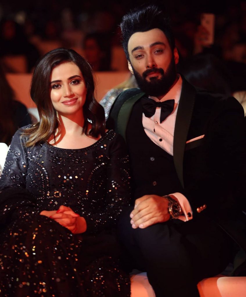 Adorable Pictures Of Sana Javed And Umair Jaswal