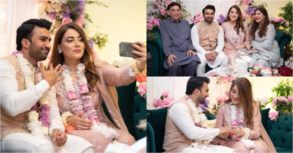 HD Pictures From Engagement Ceremony Of Shagufta Ejaz's Daughter