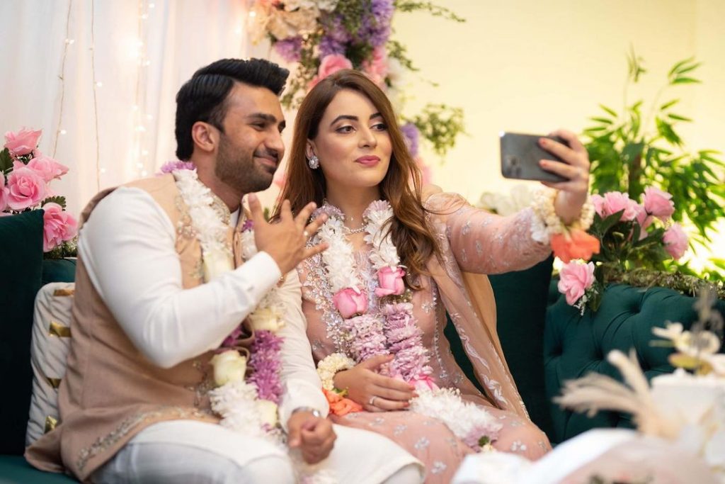 HD Pictures From Engagement Ceremony Of Shagufta Ejaz's Daughter