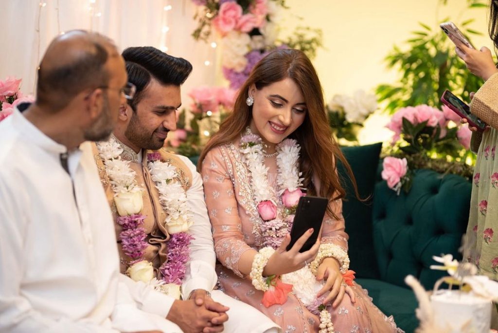 HD Pictures From Engagement Ceremony Of Shagufta Ejaz's Daughter