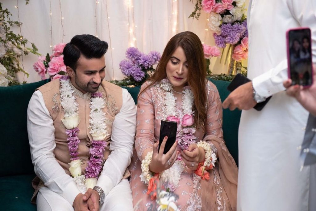 HD Pictures From Engagement Ceremony Of Shagufta Ejaz's Daughter