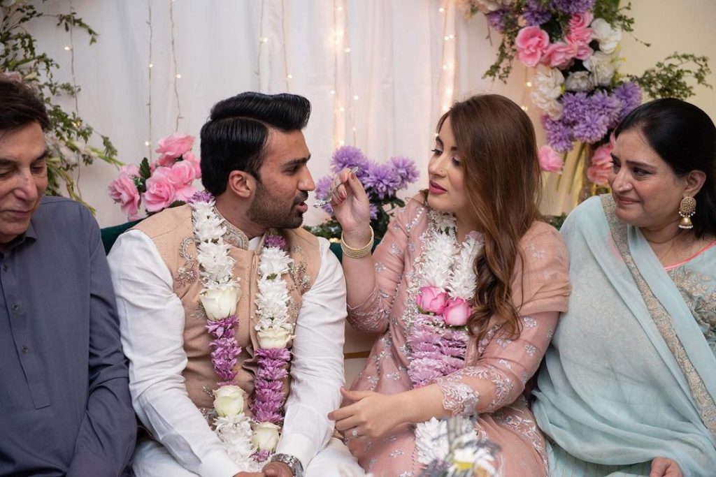 HD Pictures From Engagement Ceremony Of Shagufta Ejaz's Daughter