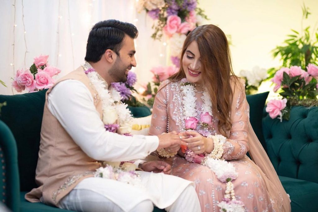 HD Pictures From Engagement Ceremony Of Shagufta Ejaz's Daughter