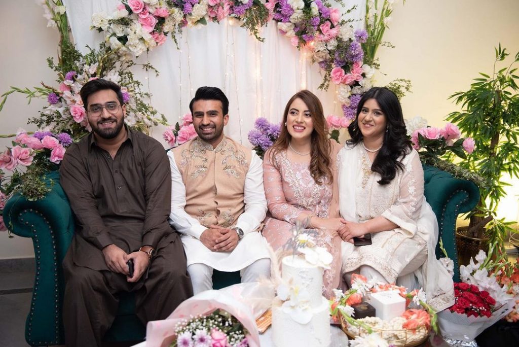 HD Pictures From Engagement Ceremony Of Shagufta Ejaz's Daughter