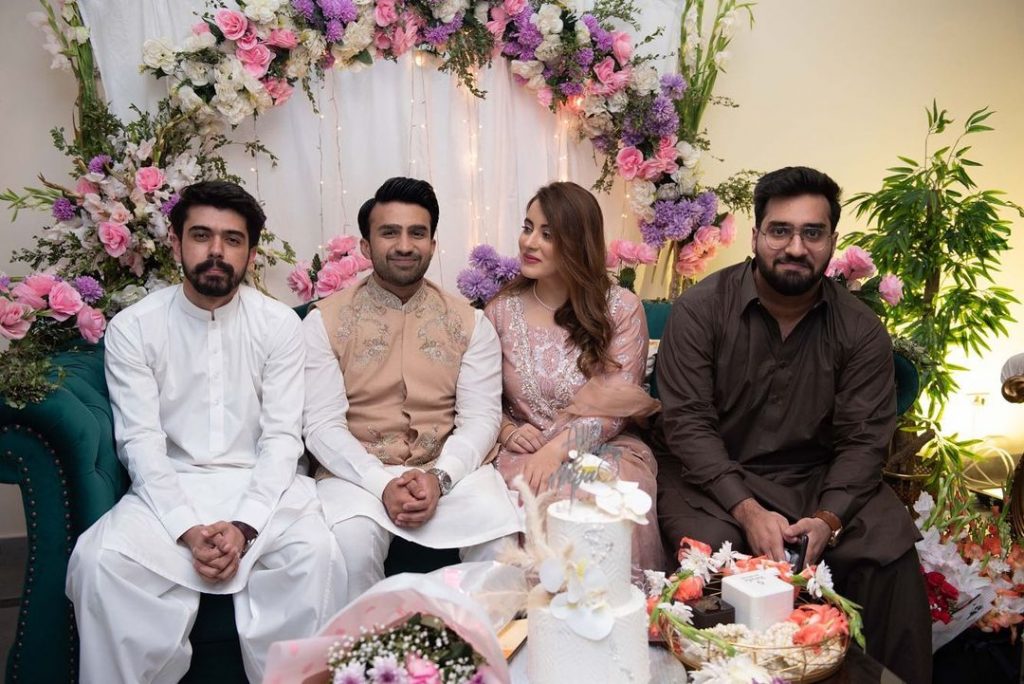 HD Pictures From Engagement Ceremony Of Shagufta Ejaz's Daughter