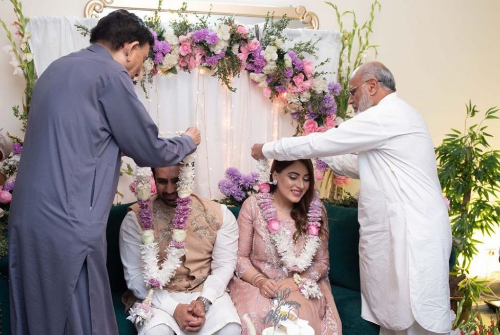 HD Pictures From Engagement Ceremony Of Shagufta Ejaz's Daughter