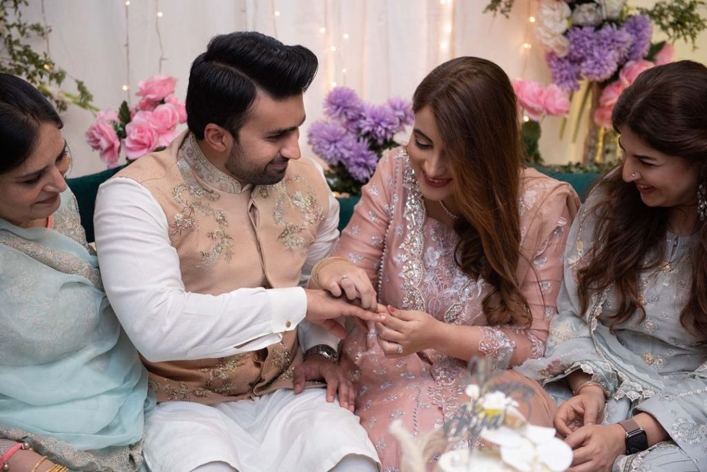 HD Pictures From Engagement Ceremony Of Shagufta Ejaz's Daughter