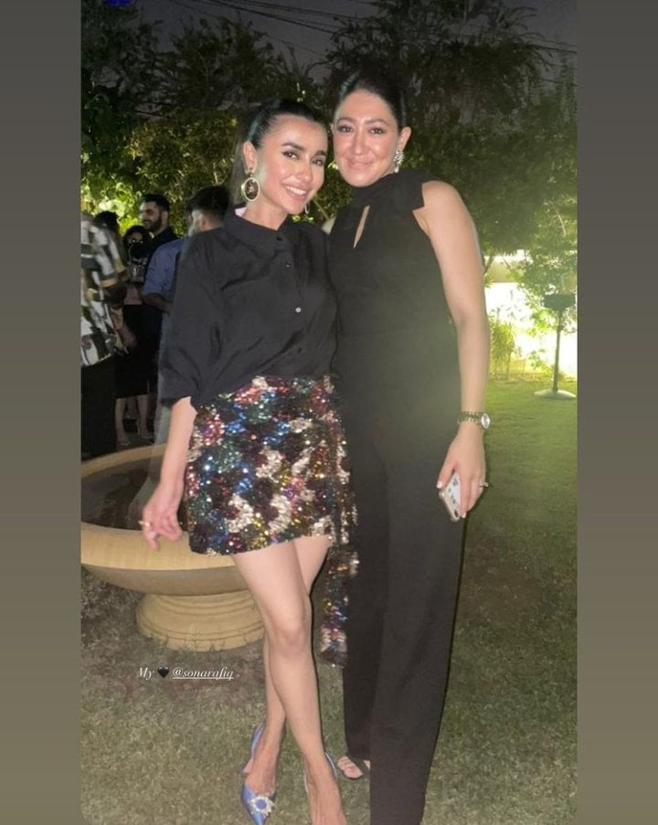 Celebrities Spotted At Fashion Model Sona Rafiq's Birthday Bash