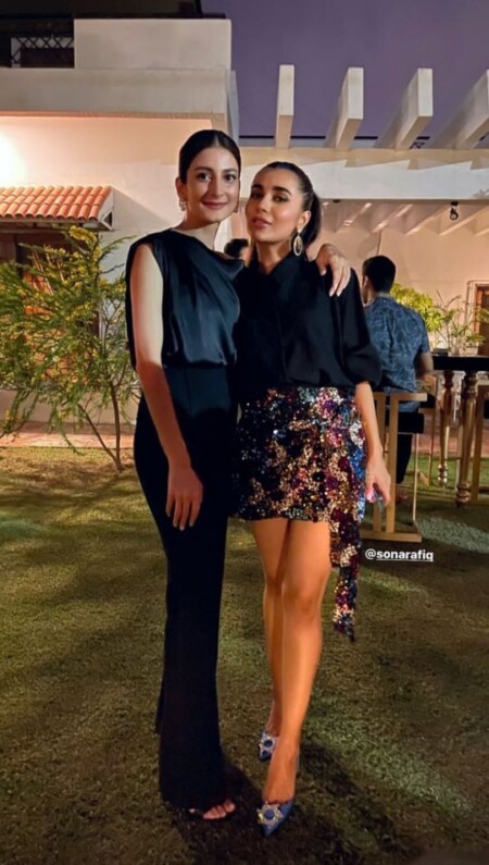 Celebrities Spotted At Fashion Model Sona Rafiq's Birthday Bash ...