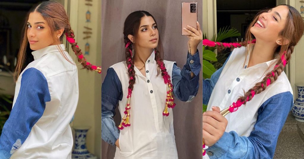 Netizens React To Sonya Hussyn's Look From Eid-Ul-Adha Day 1