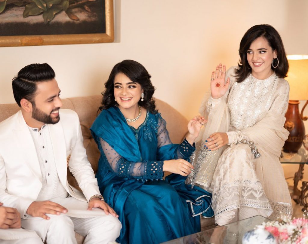 Enchanting Pictures Of Sumbul Iqbal From Her Sisters Engagement