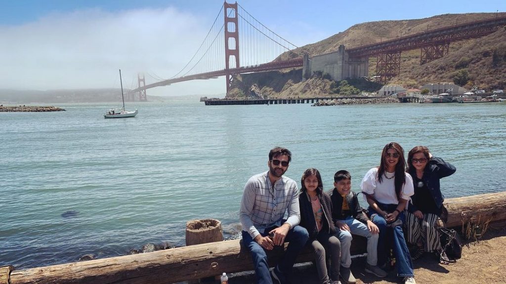 Beautiful Pictures Of Sunita Marshall And Family Vacationing In California