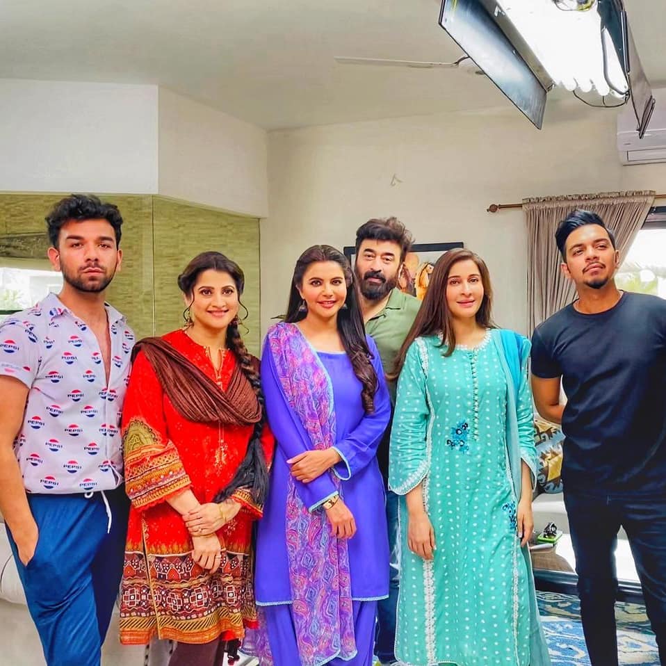 BTS Pictures From The Sets Of Telefilm Uff Ye Biwiyan