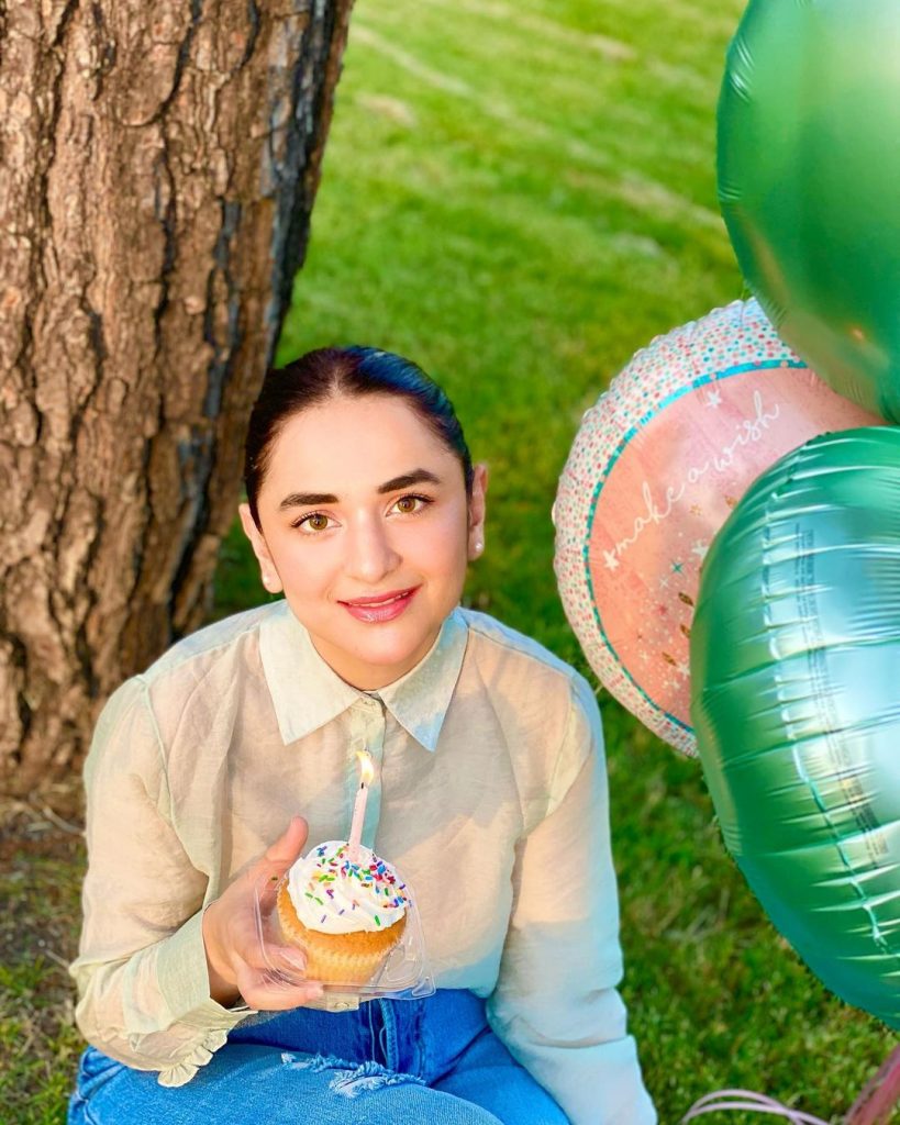 Adorable Pictures From Yumna Zaidi's Birthday