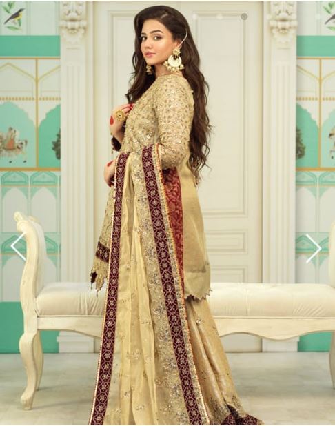 Zaaviay's Latest Bridal Collection Featuring Zara Noor Abbas