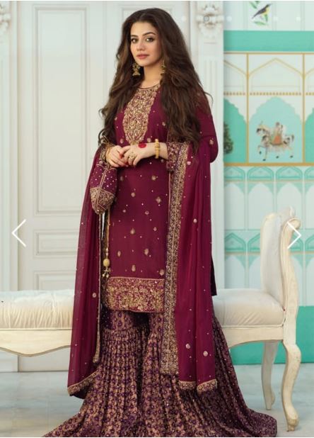 Zaaviay's Latest Bridal Collection Featuring Zara Noor Abbas