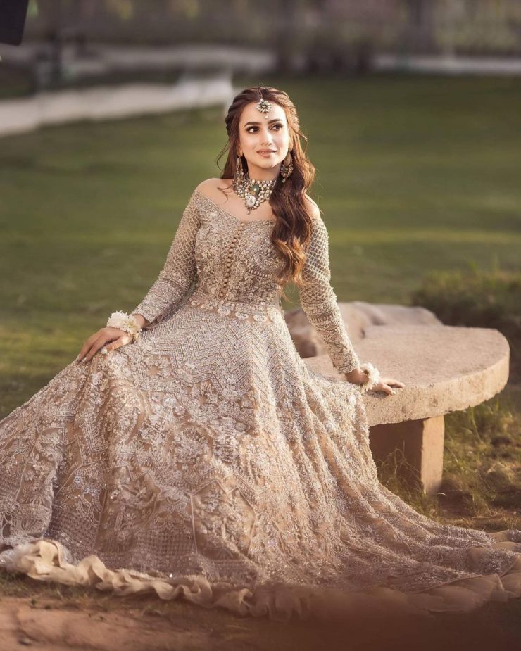 Zarnish Khan Flaunts Elegance In Her Latest Bridal Shoot 