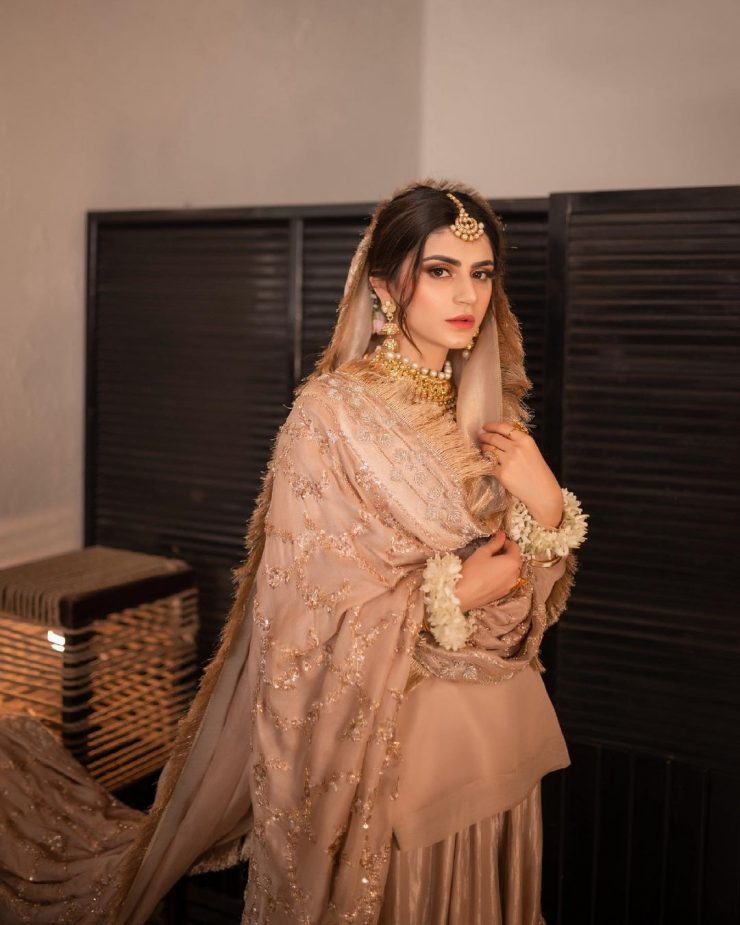 Zubab Rana Looks Absolutely Regal In Her Latest Bridal Shoot | Reviewit.pk