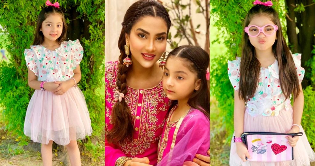 Adorable Pictures Of Fiza Ali With Her Daughter Faraal