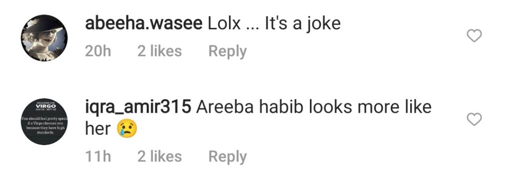People Not Happy With Mahira As Nigar - Refer Areeba Habib