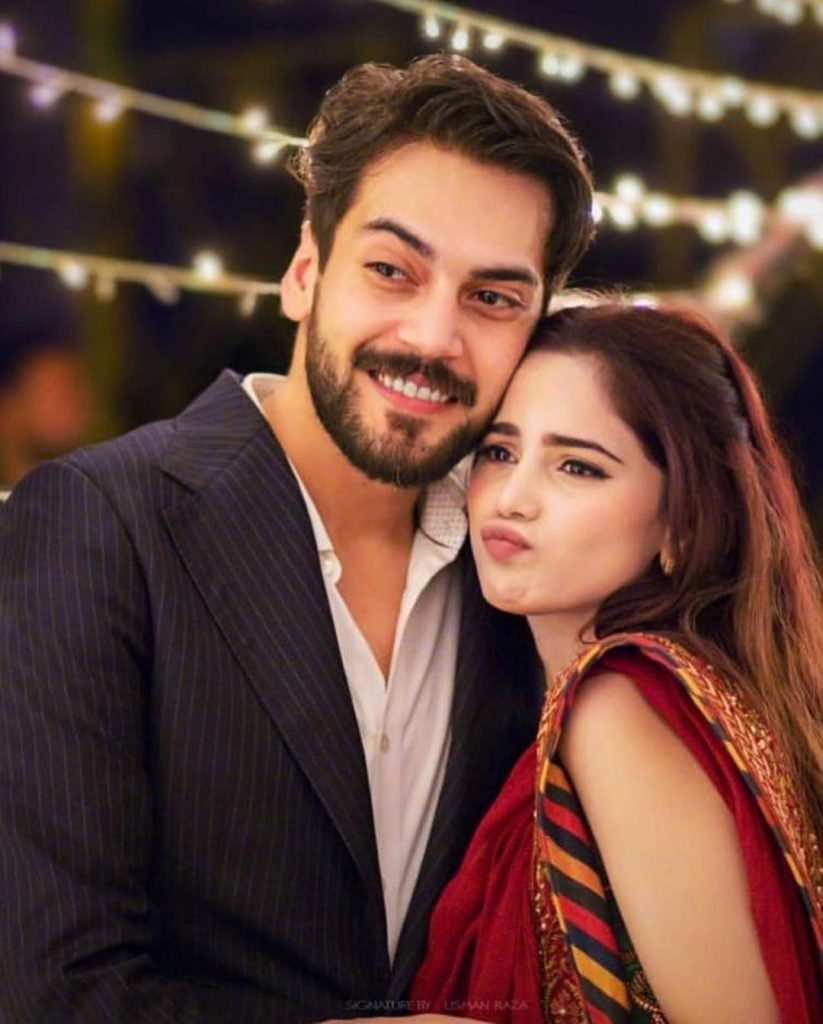 Unseen Pictures From Aima Baig's Engagement Ceremony