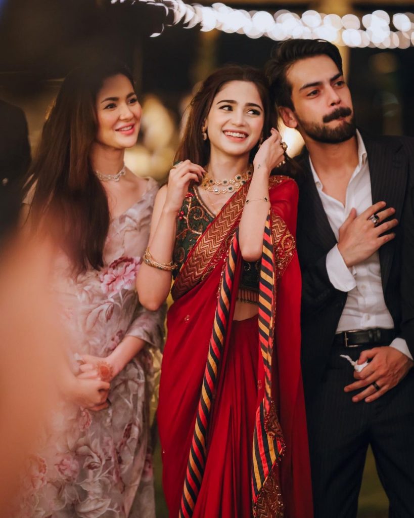 Unseen Pictures From Aima Baig's Engagement Ceremony