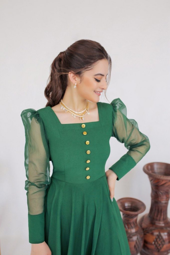 Aiman Khan & Maya Ali Gracing The Shades Of Green With Elegance