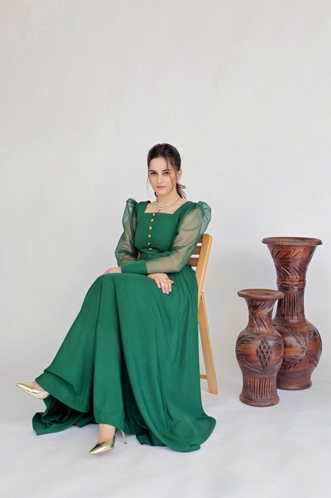 Aiman Khan & Maya Ali Gracing The Shades Of Green With Elegance