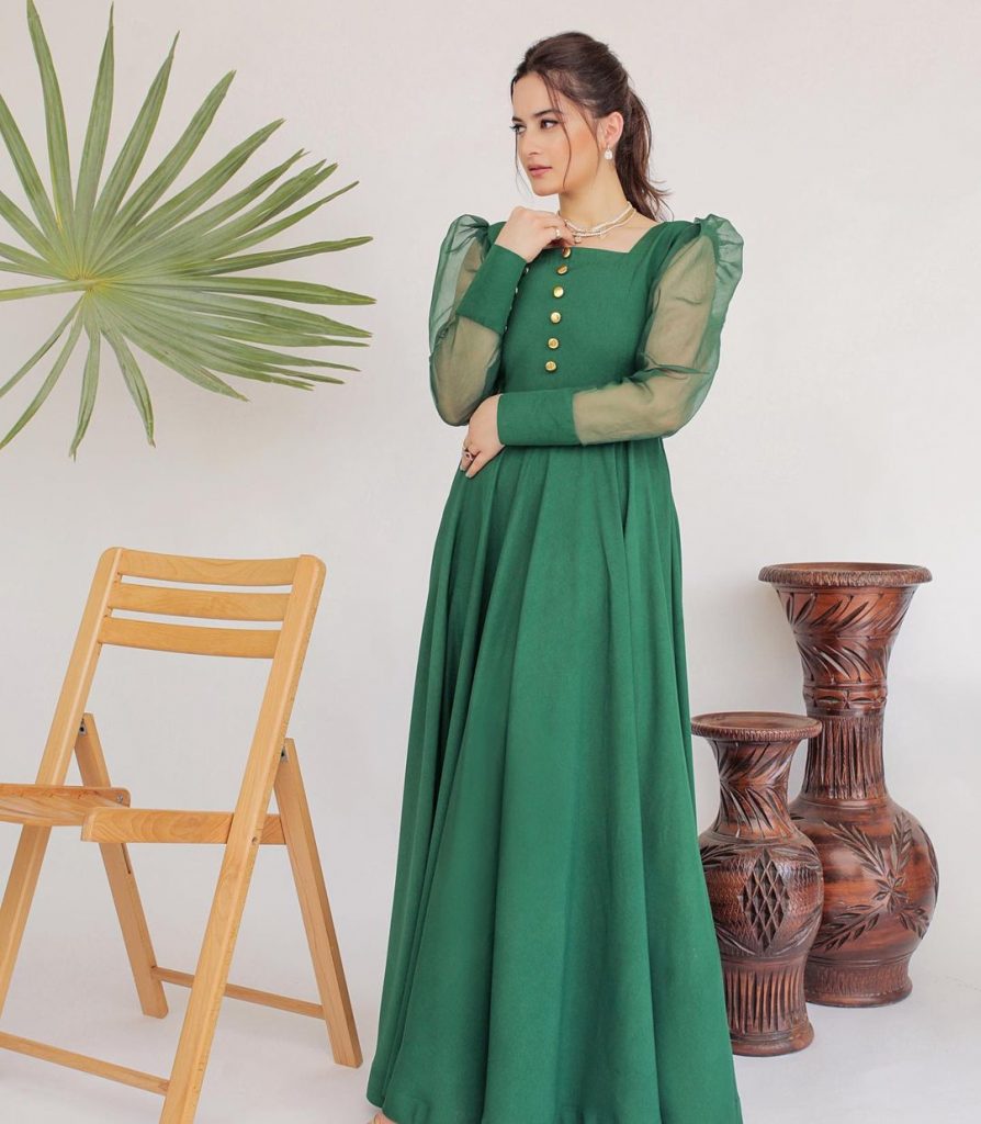 Aiman Khan & Maya Ali Gracing The Shades Of Green With Elegance