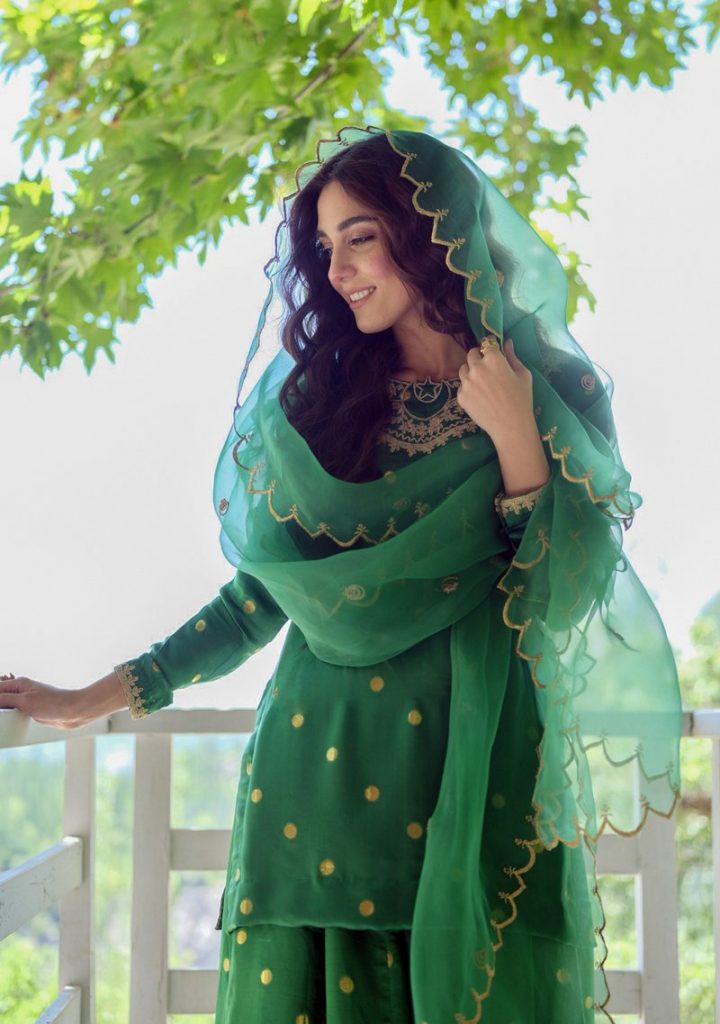 Aiman Khan & Maya Ali Gracing The Shades Of Green With Elegance