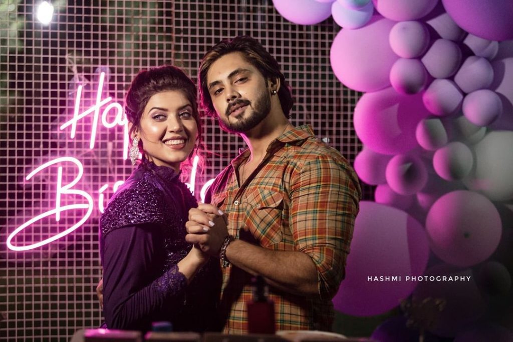 Alluring Pictures From Aiman Zaman's Birthday Bash