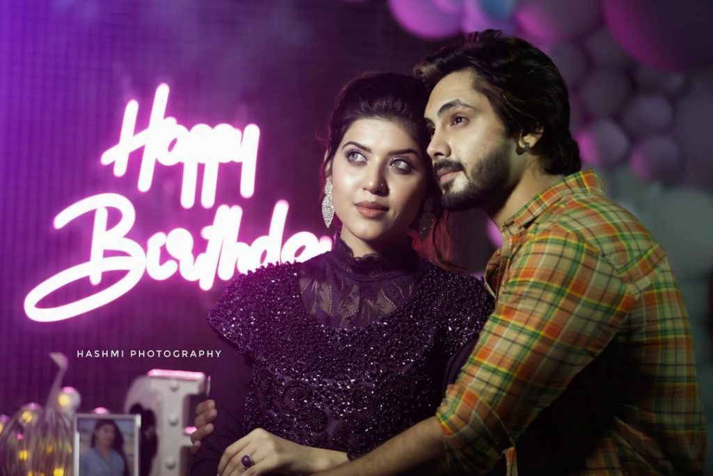 Alluring Pictures From Aiman Zaman's Birthday Bash