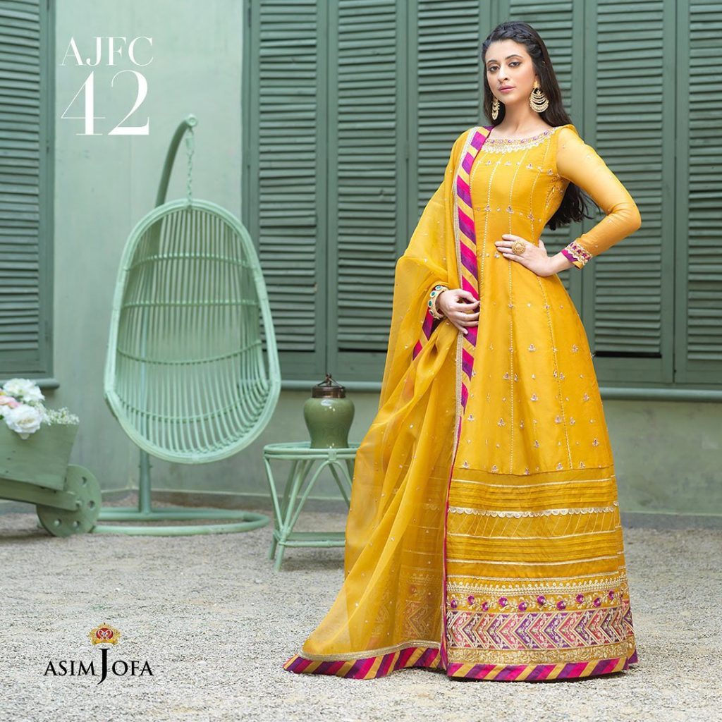 Asim Jofa's Latest Unstitched Collection Featuring Famous Celebrities