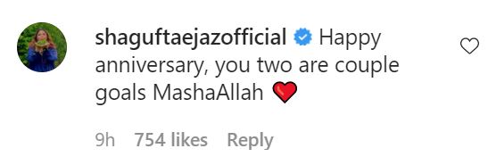 Celebrities Wish Ayeza Khan And Danish Taimoor On Their 7th Wedding Anniversary