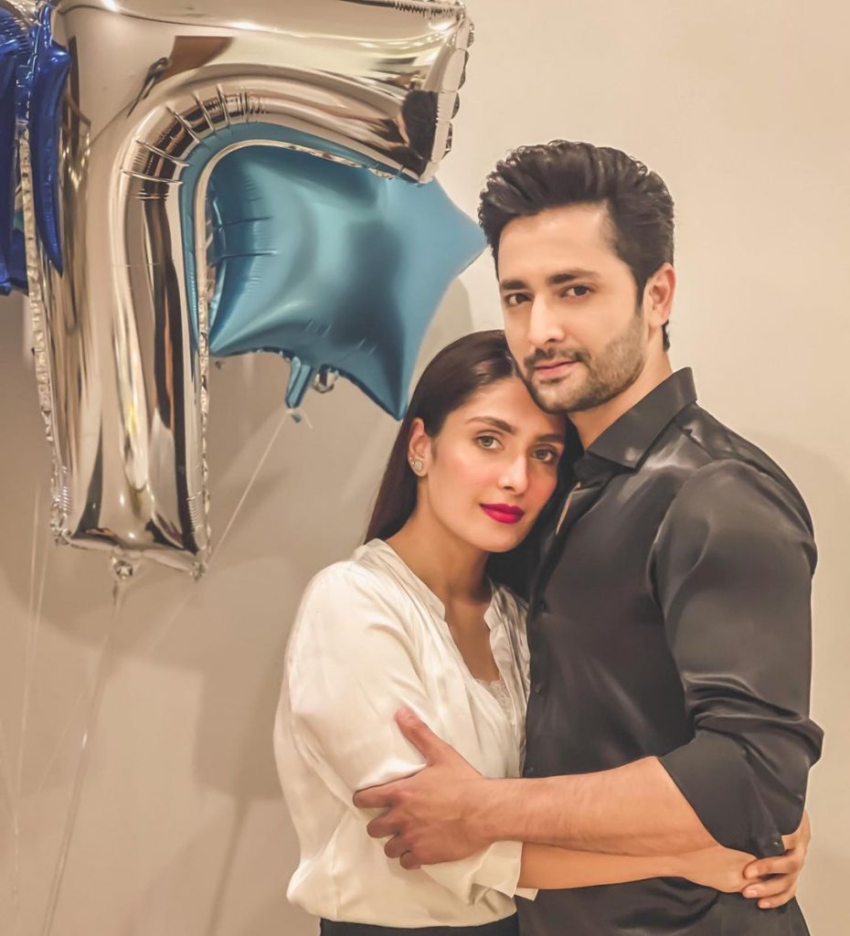 Celebrities Wish Ayeza Khan And Danish Taimoor On Their 7th Wedding Anniversary