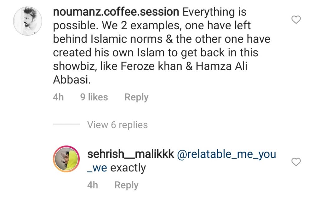 Netizens Compare Aymen Saleem With Feroze & Hamza On Her Recent Statement