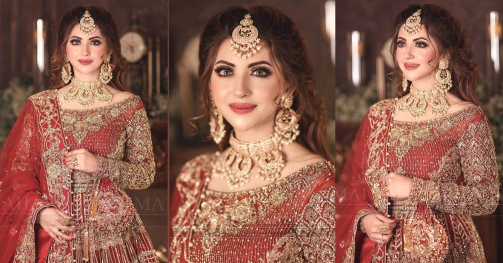 Moomal Khalid Nails Ethereal Beauty In Her Latest Bridal Shoot