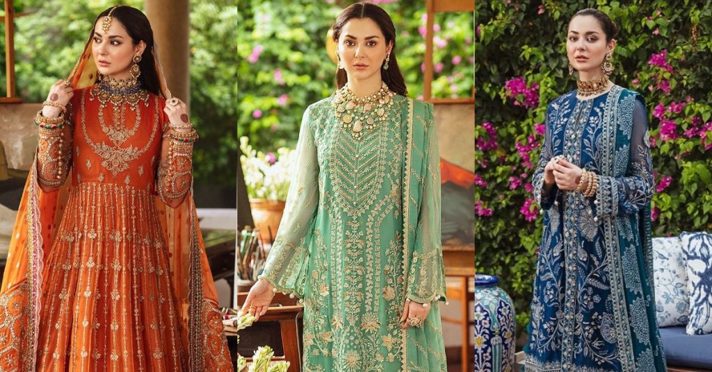 Afrozeh's Upcoming Wedding Formal Collection Featuring Hania Aamir