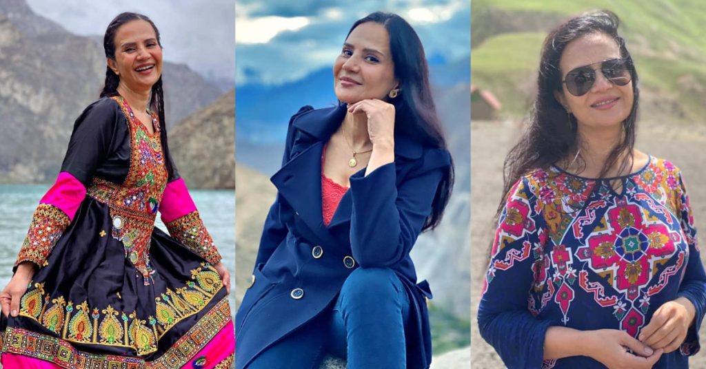 Actress Munazzah Arif Enjoying The Beauty Of Nature In Northern Areas Of Pakistan