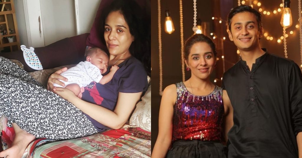 Yasra Rizvi Shares An Adorable Picture With Her Little Bundle Of Joy