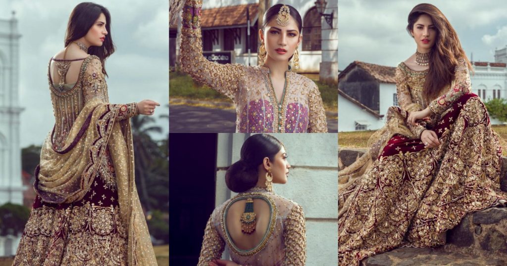 Annus Abrar Recent Bridal Collection Featuring Neelam Muneer