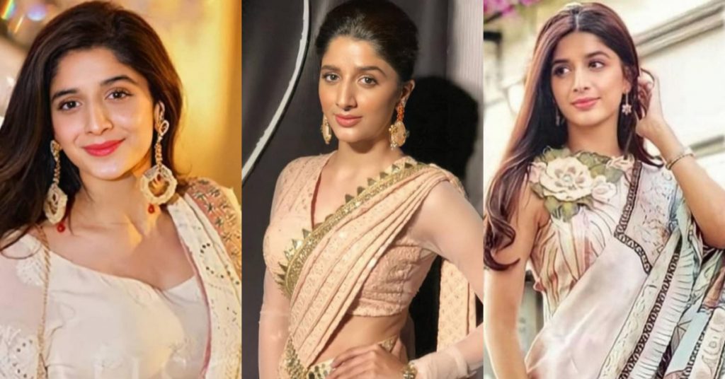 Mawra Hocane Flaunts Elegance In Her Sari Looks