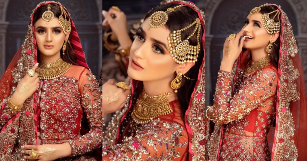 Hira Mani Makes A Stunning Bride In Her Latest Bridal Shoot