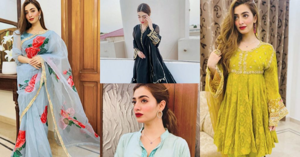 Nawal Saeed Beautiful Clicks In Different Looks