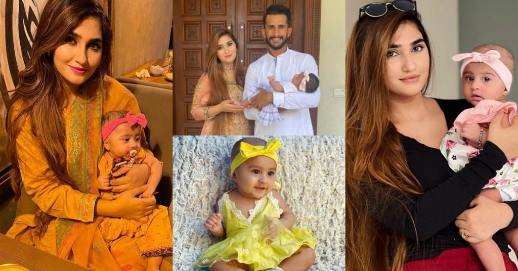 Latest Adorable Pictures Of Hassan Ali's Daughter Helena