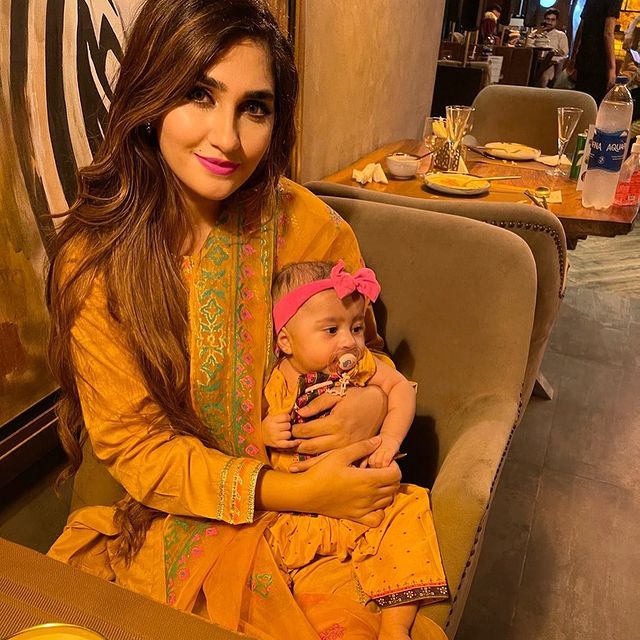 Latest Adorable Pictures Of Hassan Ali's Daughter Helena